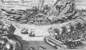 Осада Белграда 16 августа 1717 г. (неизвестный автор, XVIII в.)