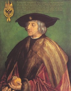 Император Максимилиан I (Альбрехт Дюрер, 1519 г.)
