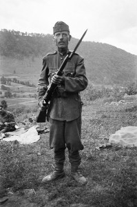 Австрийский солдат с винтовкой Маннлихера. Фото: wikimedia.org