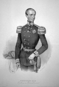 Эрцгерцог Фердинанд Макс, будущий император Мексики Максимилиан I (1854)