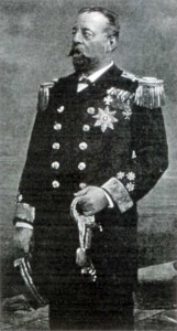 Командующий ВМФ Макс фон Штернек в 1883-1897 гг. (1890)