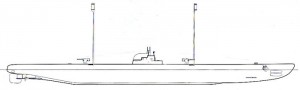 Подводная лодка проекта фирмы «Germaniawerft» (Киль)