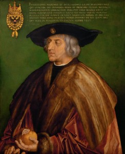 Максиміліан I (портрет роботи Альбрехта Дюрера)