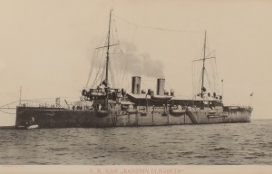 Зовнішній вигляд крейсера "Кайзерін Елізабет" після модернізації