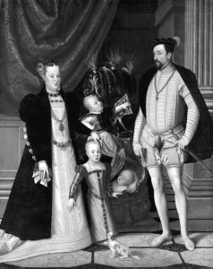 Портрет Максимилиана II с семьей (художник Джузеппе Арчимбольдо)