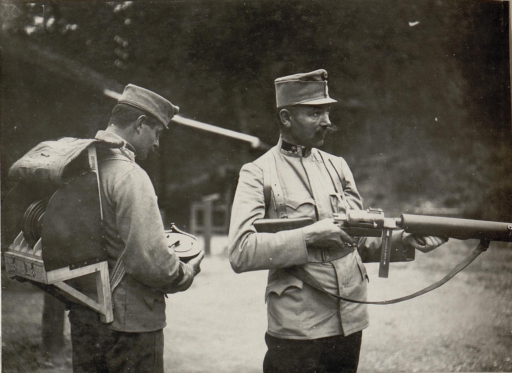 Пистолет-пулемет «Standschütze Hellriegel»