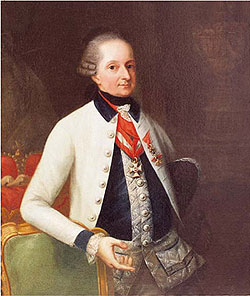 Князь Миклош Иосиф Эстерхази «Великолепный» (около 1790 г.)