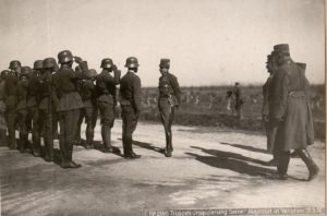 Его Величество император Карл инспектирует войска в провинции Венето (18.03.1918)