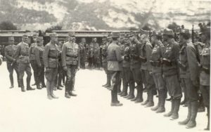 Император и король Карл инспектирует войска Юго-Западного фронта (сентябрь 1917 г.)