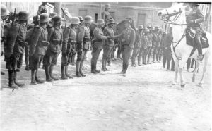 Инспекция 47-го пехотного полка общей армии в Триенте