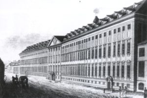 Фасад будівлі Лицарської академії, 1820 рік
