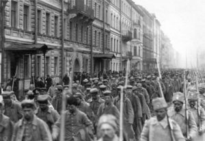 Германские военнопленные. Петроград, 1915 год