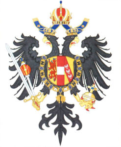 Малий державний герб Австрійської імперії.