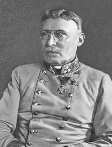 Генерал Моріц фрайгер Ауфенберґ фон Комаров (1852–1928)
