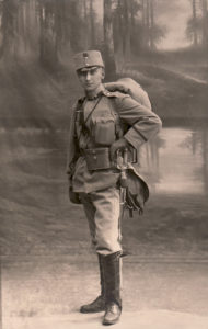 Кадет-аспірант резерву Франц Рейзингер (близько 1914 року)