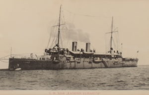 Крейсер "Кайзерін Елізабет" після 1907 р. 