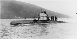 Підводний човен "U16" повертається з походу до Которської затоки. 1916 р.