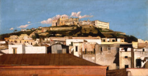 Середньовічна фортеця "Сан-Ельмо" в Неаполі, у якій Ореста Цопу було ув'язнено протягом 1917-1918 рр.