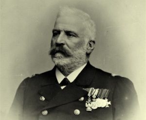 Контр-адмірал Рудольф граф Монтекукколі-Поліньяго. Фото 1901 р.