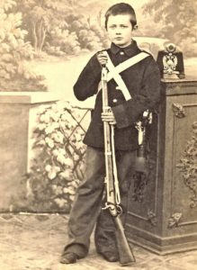 Учень училища кадетів у Марбурзі Вільгельм Борман, 1866 рік