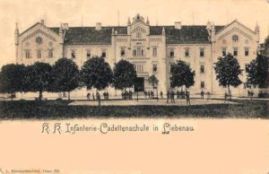 Будівля піхотної школи кадетів у Лібенау біля Граца, 1900 рік
