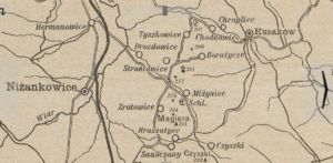 Ширина фронту Саночани — Тишковичі не перевищувала 15 км.
