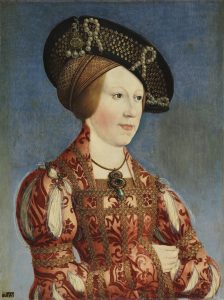 Мати Марії Анна Богемсько-Угорська, (Ганс Малер цу Швац, 1519 р., Музей Тіссена-Борнеміси)
