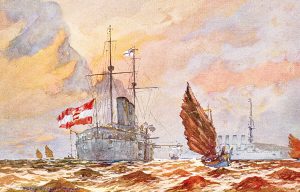 «SMS Kaiserin Elisabeth» у Ціндао